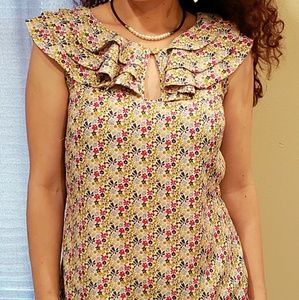 Floral design blouse